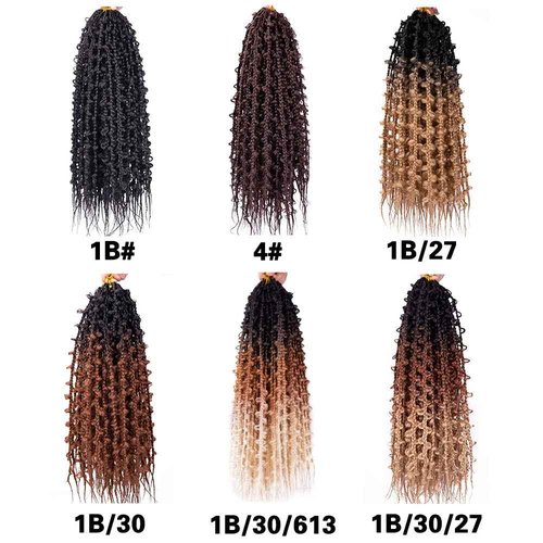7 Packs Butterfly Locs Crochet Hair 24 Inch Crochet Box Braids Pre Looped Butterfly Box Braids Crochet Hair Crochet Braids for Women (24 Inch,7 Pack,1B/30/613)