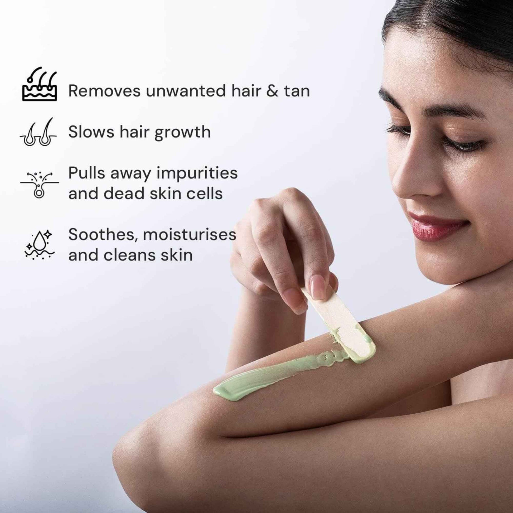 Raaga Professional Aloe Vera Liposoluble Body Wax | Soft Wax for Hair Removal | Gently Removes Unwanted Hair & Tan | Soothes & Hydrates Skin | For Sensitive Skin | 27.05 Fl Oz/800ml