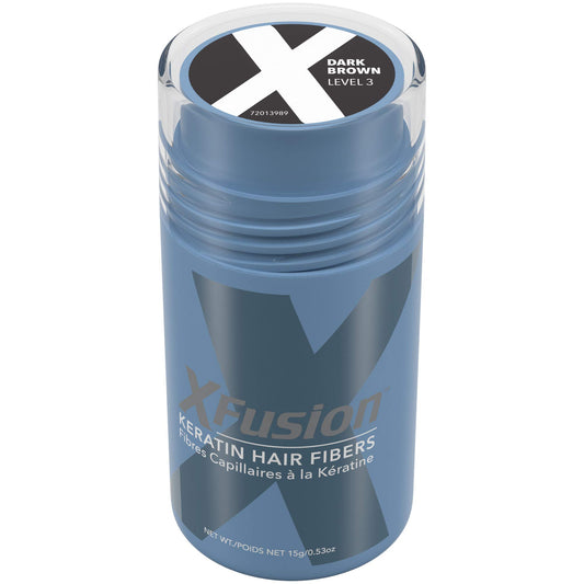 XFusion Keratin Hair Fibers - Dark Brown (15g)