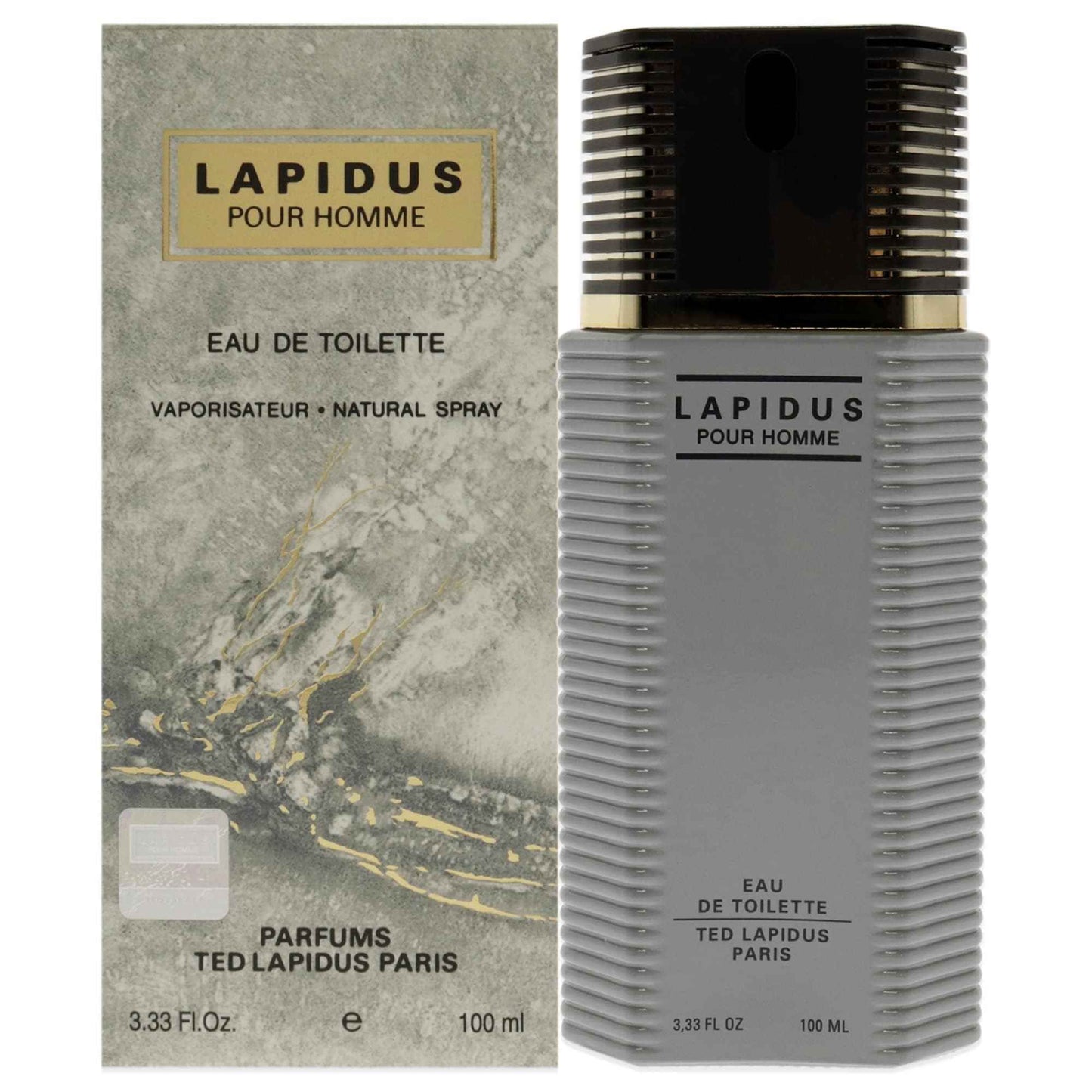 Lapidus By Ted Lapidus For Men. Eau De Toilette Spray 3.3 Ounces