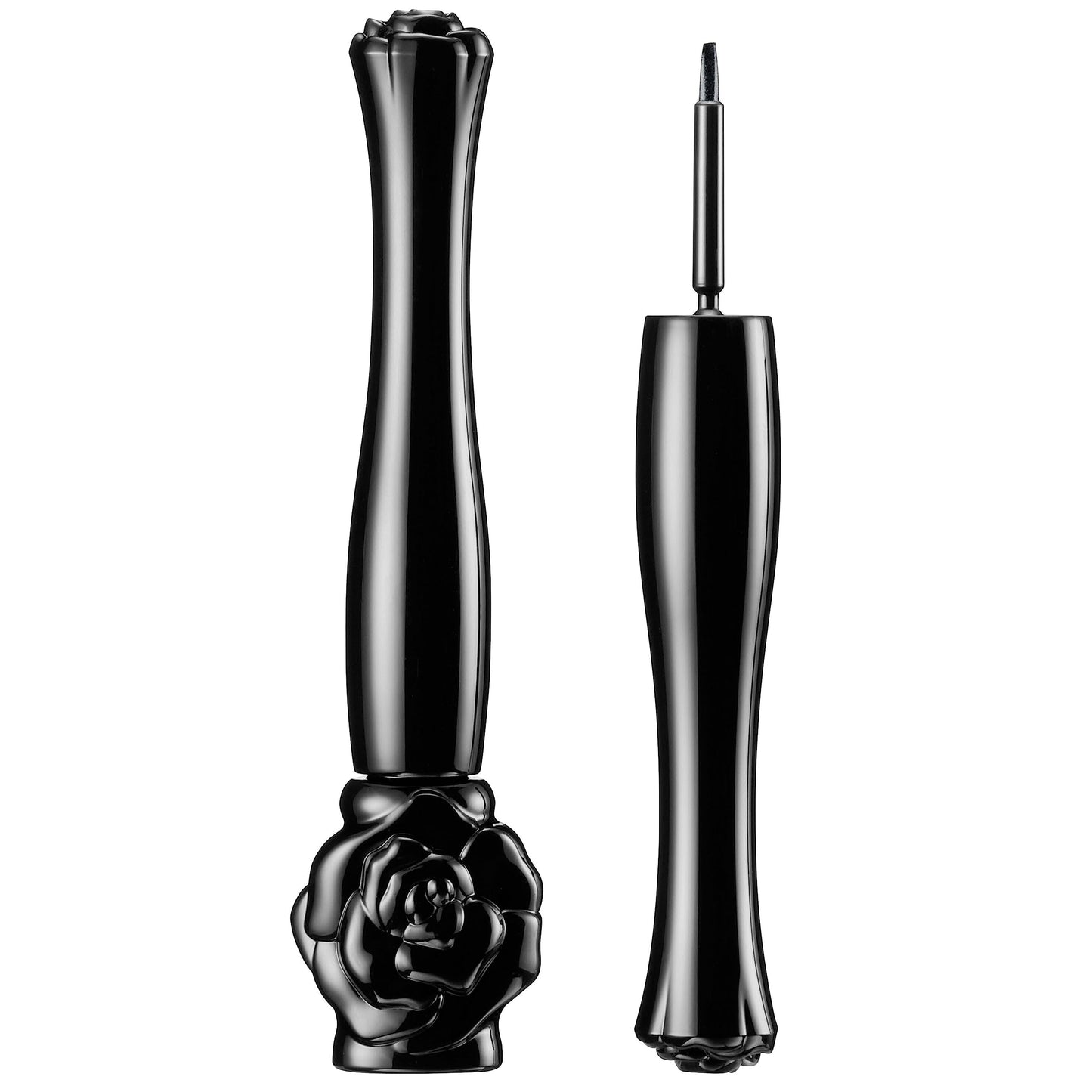 ANNA SUI Perfect Eyeliner - Solid Black - Glossy Shine - Creates Impact Eyes - Smudge-Proof - Long-Lasting - Easily Removed - 001 Impact Black - 0.13 fl oz