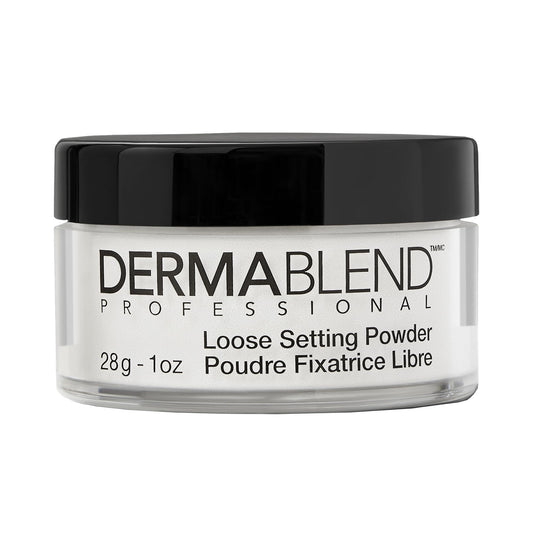 Dermablend Loose Setting Powder, Face Powder Makeup & Finishing Powder, Mattifying Finish and Shine Control