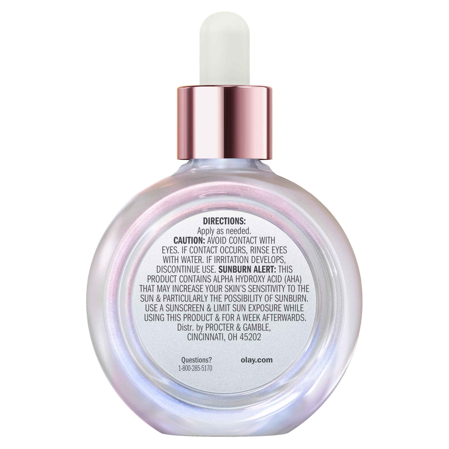 Olay Super Serum Night Repair, Fragrance-Free - Niacinamide, Peptide, Salicylic & Lactic Acid, Glycerin - 5-in-1 Skin Care Benefits - Hydrating, Evens Tone, Reduces Dark Spots, Anti-Aging, 1.7 Oz