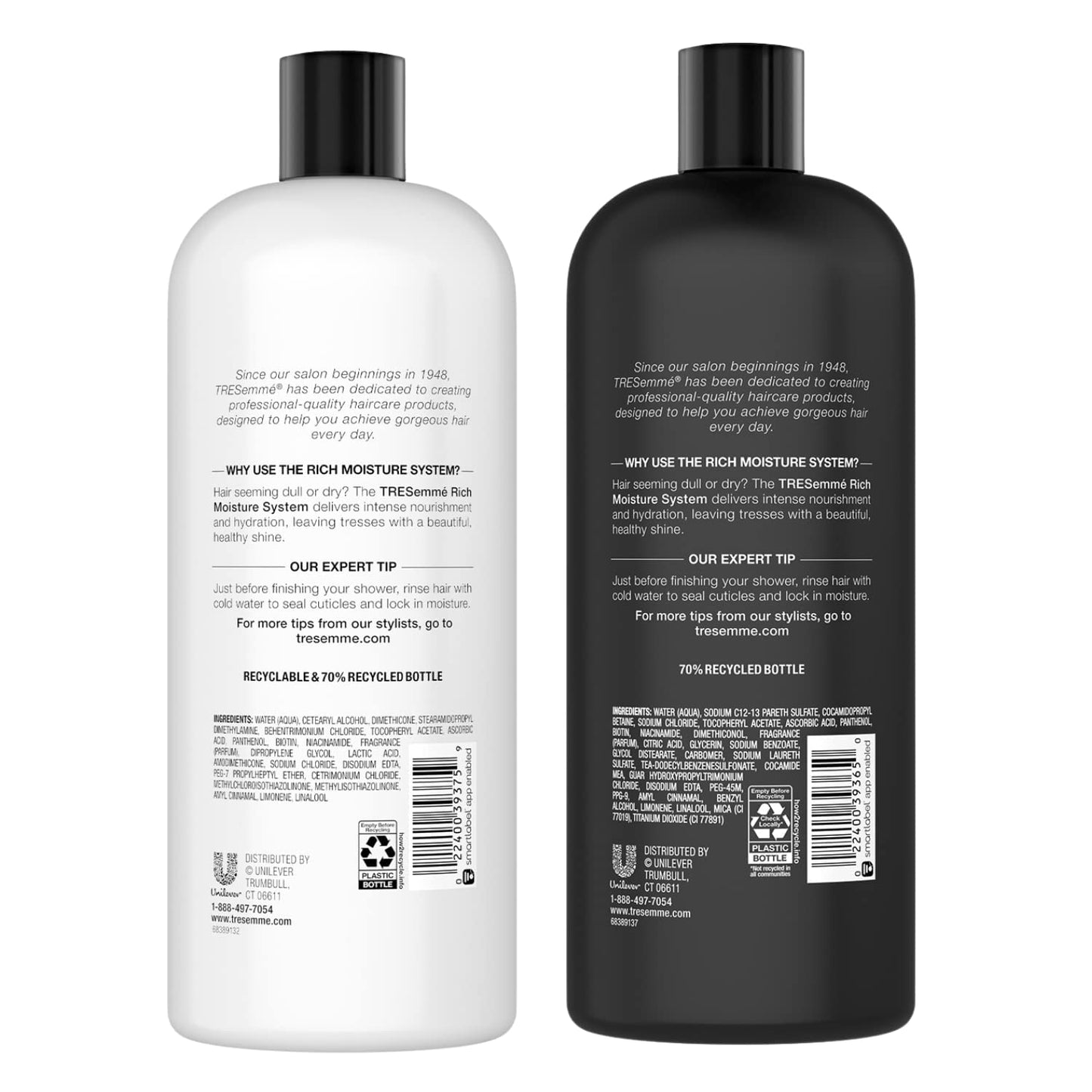 TRESemme Shampoo and Conditioner