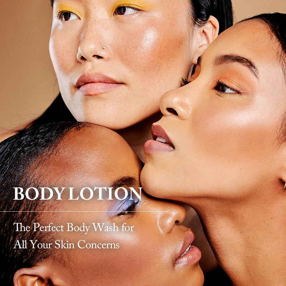 Kwailnara WELCOS Strawberry Milk Body Lotion & Body Wash Set – Moisturizing & Revitalizing Korean Skincare Set with Strawberry Extract, 560g / 19.75oz Each