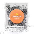 500 Promade Eyelash Extension From 3D to 16D, Loose Lash Fans 0.03/0.05/0.07mm Thickness, C D Curl Lashes, 8 - 16mm Length for Easy Volume Individual Eyelash Extensions Clusters DIY (4D-0.07-D (14mm))