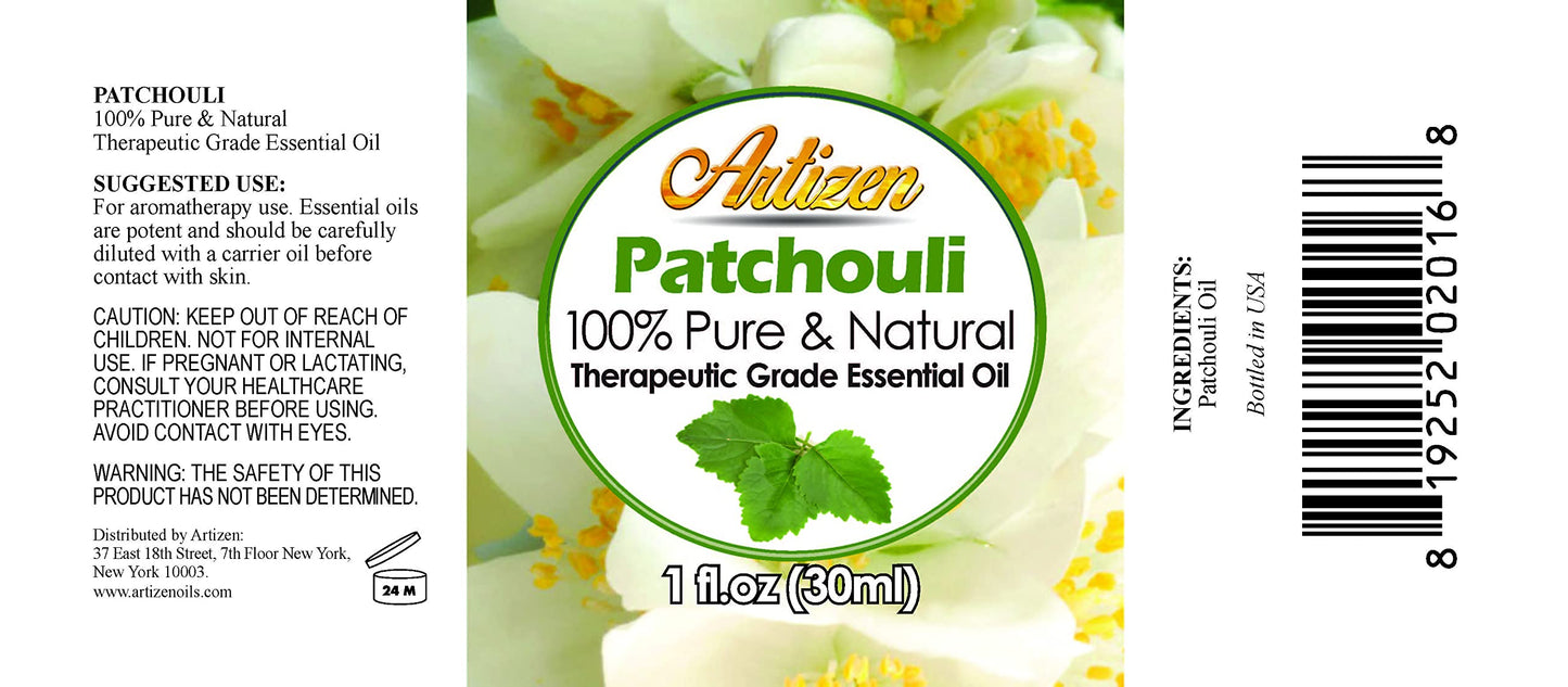 Artizen 30ml Oils - Patchouli Essential Oil - 1 Fluid Ounce