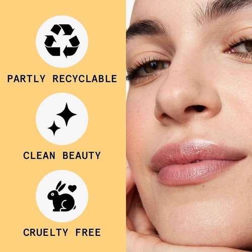 Beauty Pie Shine Up Luxe Lip Colour Balm Stick (Baby Bare) For Hydrating, Softening & Soothing Lips