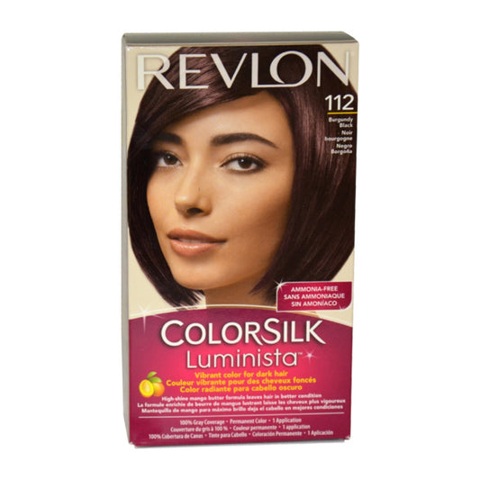 Revlon ColorSilk Luminista Haircolor, Burgundy Black