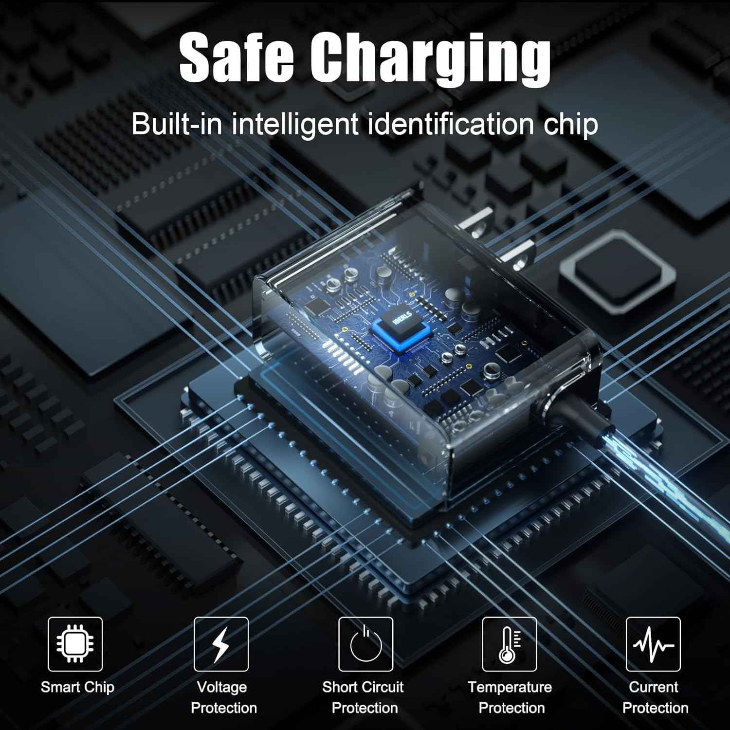 IBERLS 15V Charger Compatible with Philips Norelco One Blade Series 7000, 6000, 5000, BG7030, BG7040, QP6531, QP6530, BT5511, BT3210, S7782 Shaver, Replace Phillips HQ8505 Power Cord