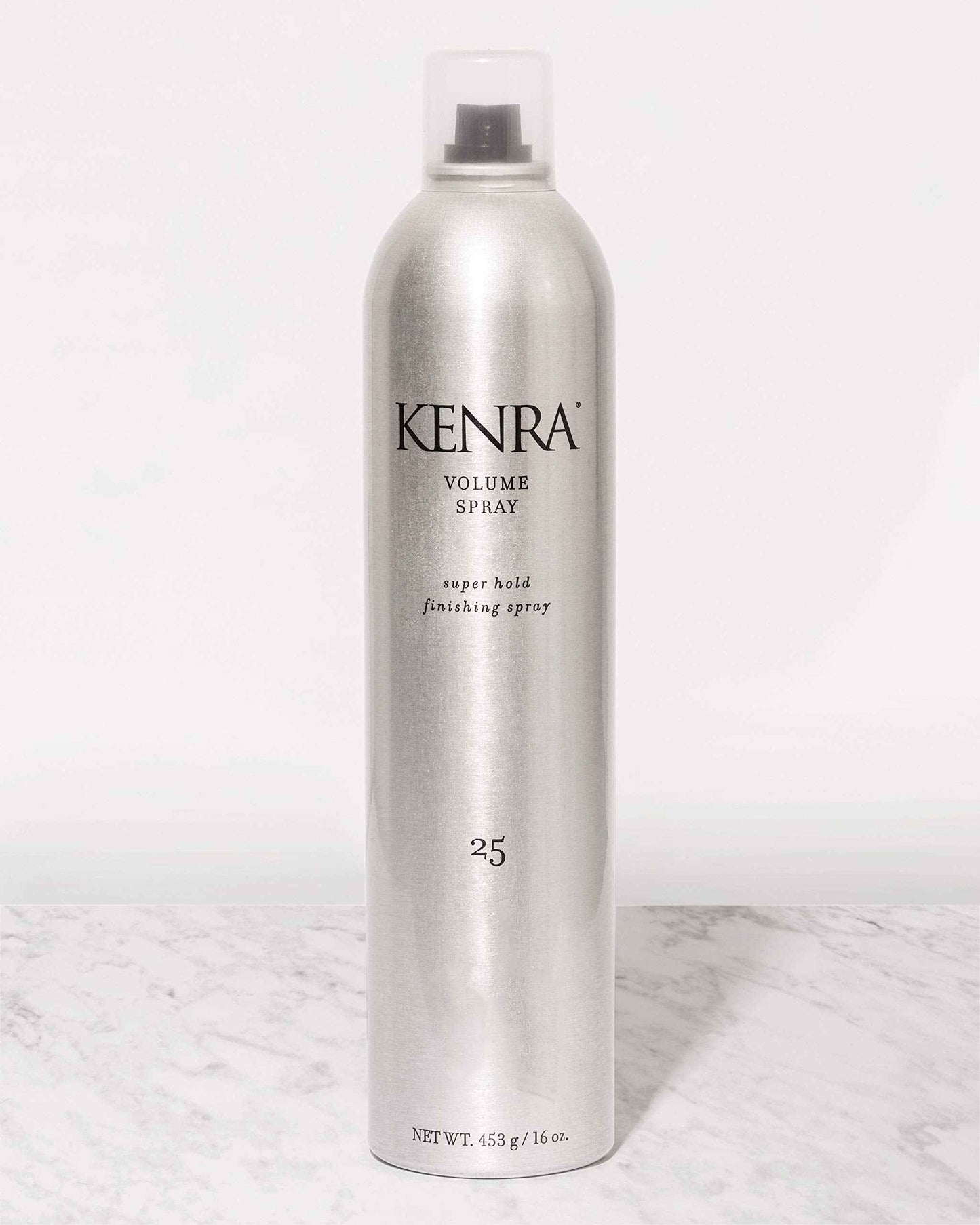 Kenra Professional Volume Spray 25 50% | Super Hold Finishing & Styling Hairspray | Flake-free & Fast-drying | Wind & Humidity Resistance | All Hair Types | 16 oz