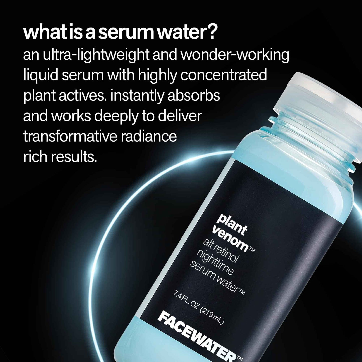 Facewater Plant Venom Alt Retinol Serum Water