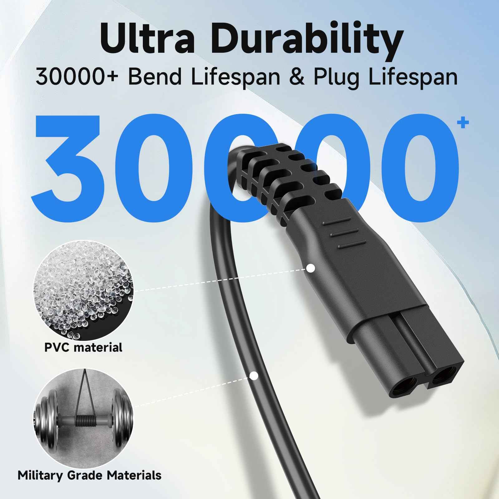 Replacement for Meridian Trimmer Charger, Charging Cord Compatible for Meridian Trimmer Original M2B M2C M2A M2G,Grooming Electric Shaver Trimmer 5V 1A Power Cord Adapter