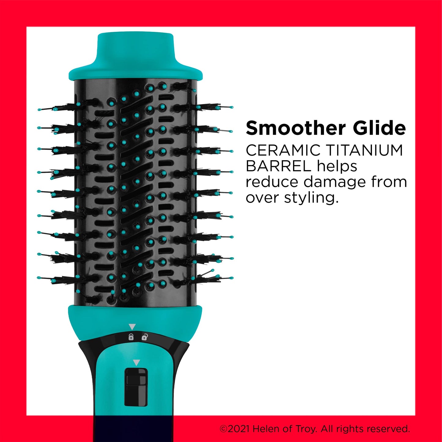 REVLON One Step Volumizer Plus Hair Dryer and Styler | More Volume, Less Damage, and More Styling Control for Easy and Fast Salon-Style Blowouts, Plus Travel Friendly (Teal)