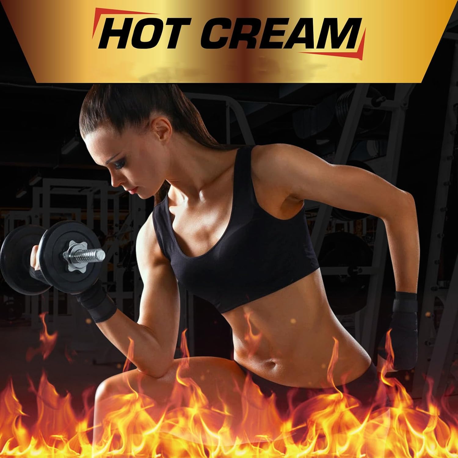 Hot Sweat Cream, Fat Burning Creams for Belly Natural Weight Loss Cream Weight Loss Workout Enhancer for Women and Men Cellulite Treatment for Thighs Legs Abdomen Arms and Buttocks
