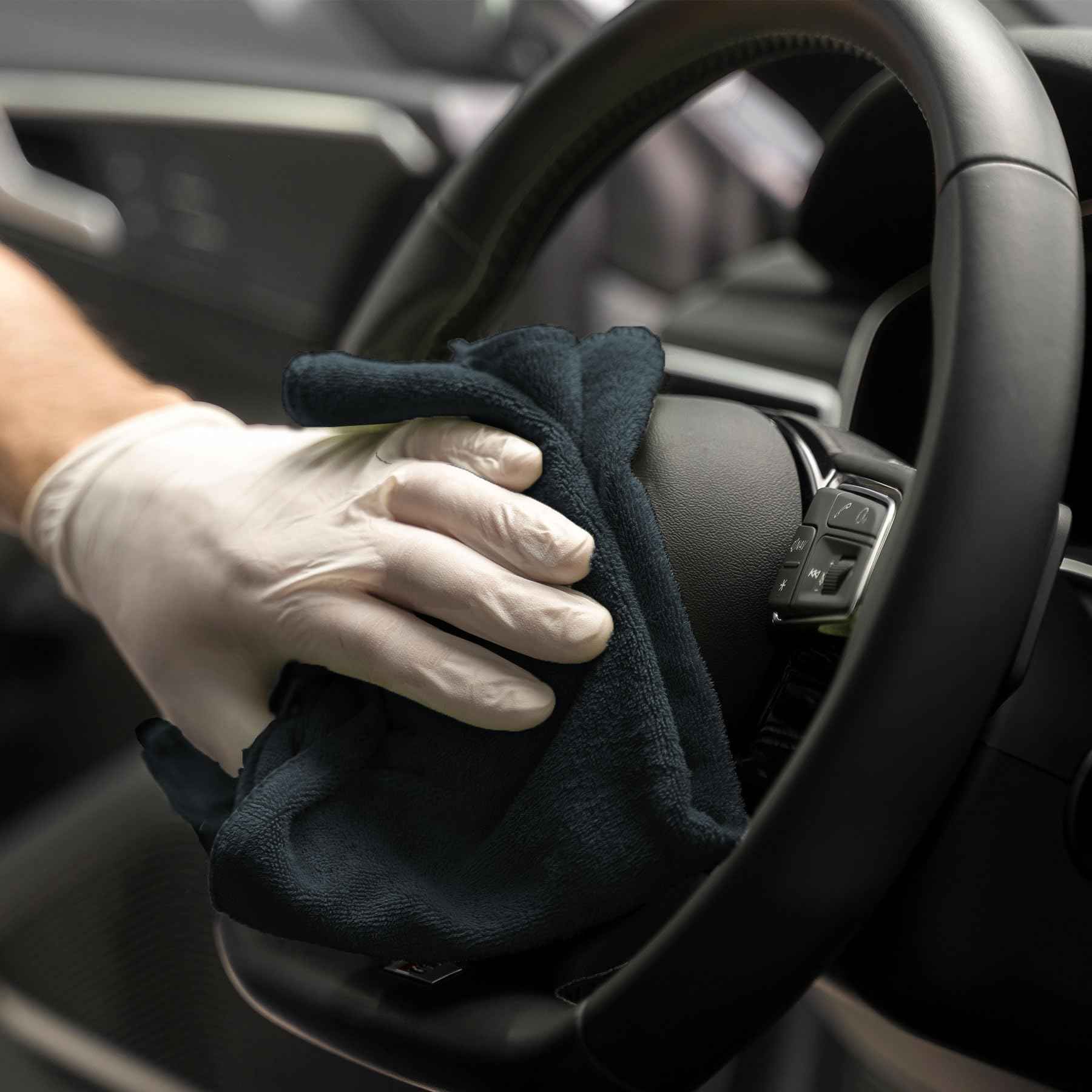 GOLD TEXTILES 100% Cotton Washcloth - 12 Pack | 13x13 inches | Grey - Ultra Soft, Highly Absorbent, Long Lasting and Quick Drying - Hotel & Spa Collection Cool Feel Fingertip Towels (12, Grey)