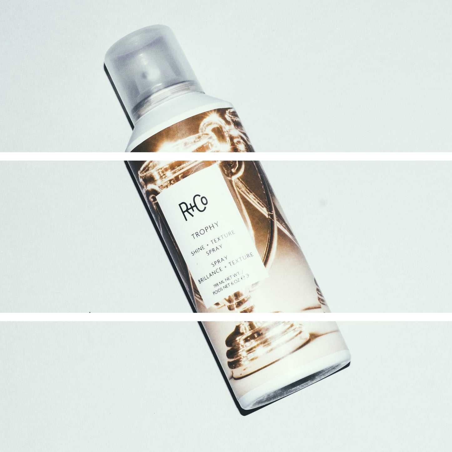 R+Co Trophy Shine & Texture Spray | Flexible Hold + Dry Shine + Instant Volume | Vegan + Cruelty-Free | 6 Oz