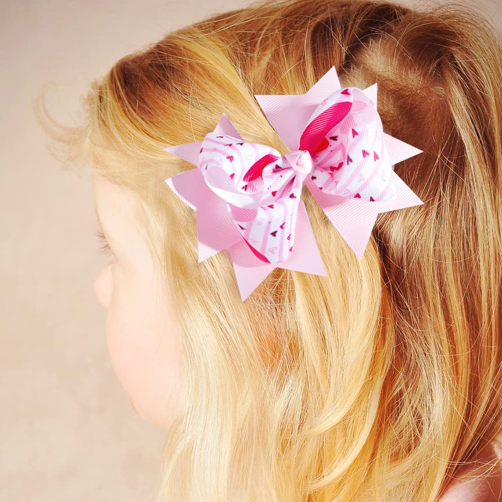 Valentine’s Day Hair Clips Hair Bow for Women Girls Hair Accessories TSFJ25 (Bow1011)