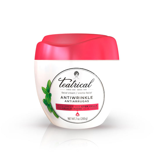 TEATRICAL Anti Wrinkle Face Cream, Face Moisturizer Infused with Green Tea Stem Cells, Helps Reduce Fine Line & Wrinkles, Face Cream for Women, Floral Scent, 7 oz