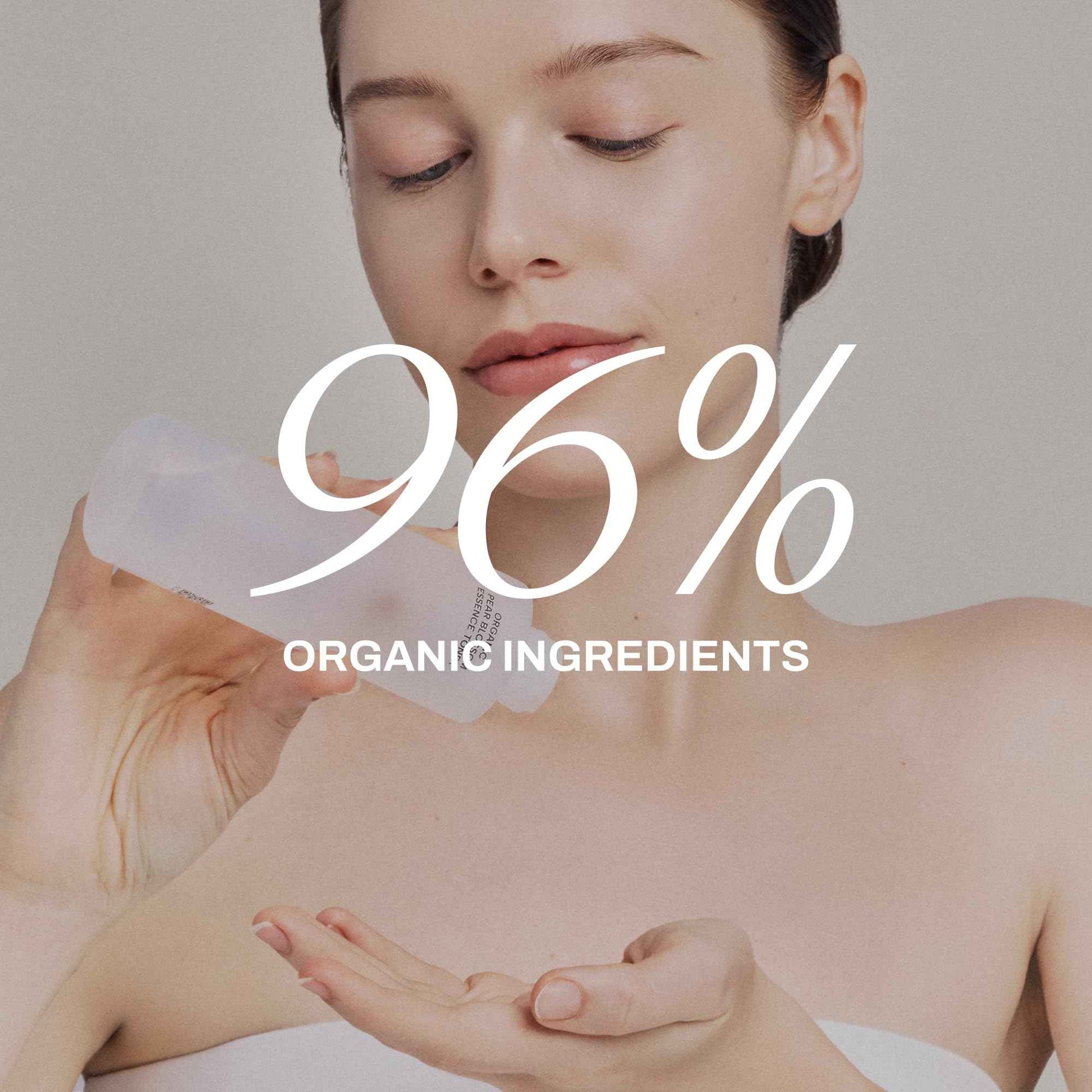 Whamisa Organic Pear Blossom Essence Toner, Fermented Postbiotic Formula for Radiant Skin, Facial Toner, Revitalizing, Hydrating, Moisturizing (160ml)