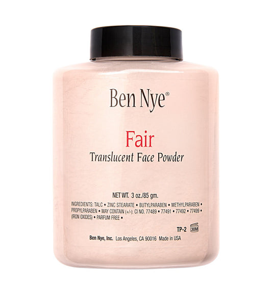 Ben Nye Fair Translucent Powder Shaker Bottle 3 Oz