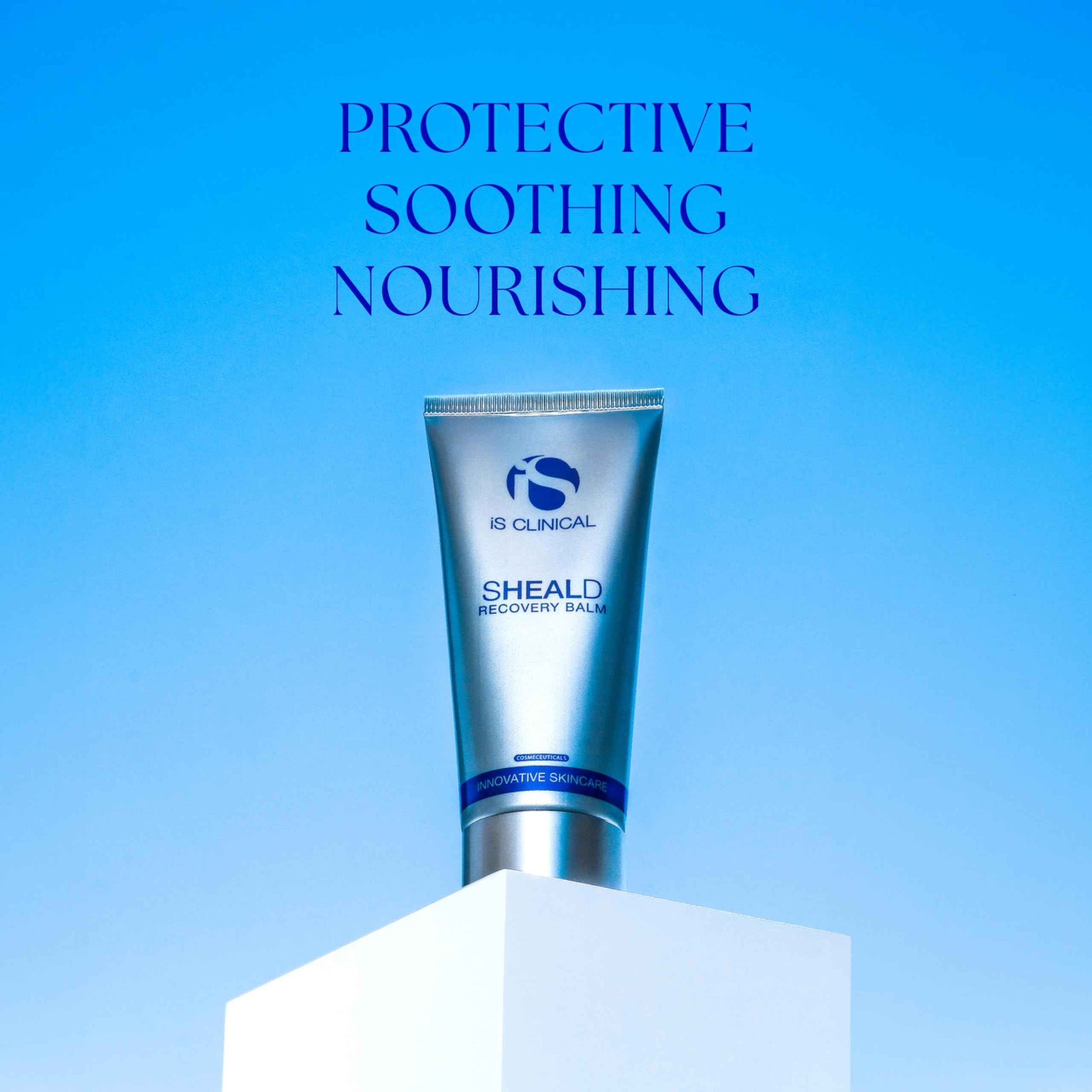 iS CLINICAL Sheald Recovery Balm, hydrating dry skin face moisturizer with healing properties