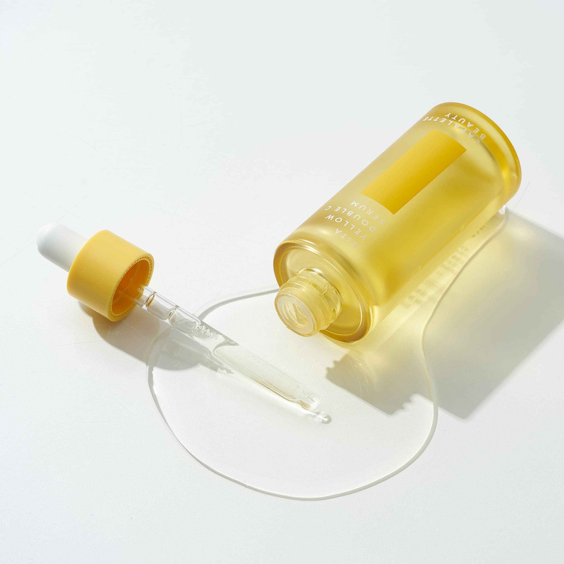 LAPALETTE Vita Yellow Double C Serum | Indian Gooseberry & 9 Essential Vitamins | Nourishing & Skin Firming Effects | Antioxidant Benefits | Korean Skincare 1.18 Fl.oz