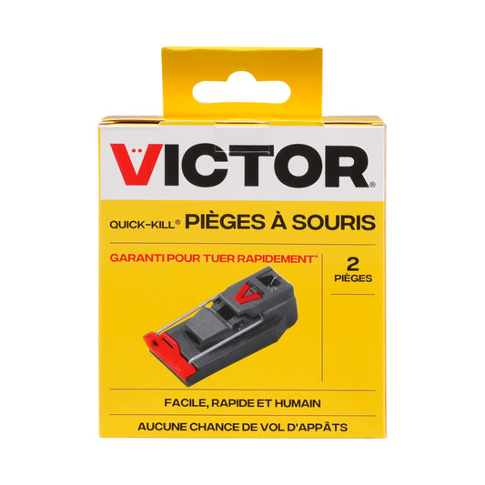 Victor M140B Quick-Kill Easy Set Mouse Trap - 2 Reusable Mouse Traps