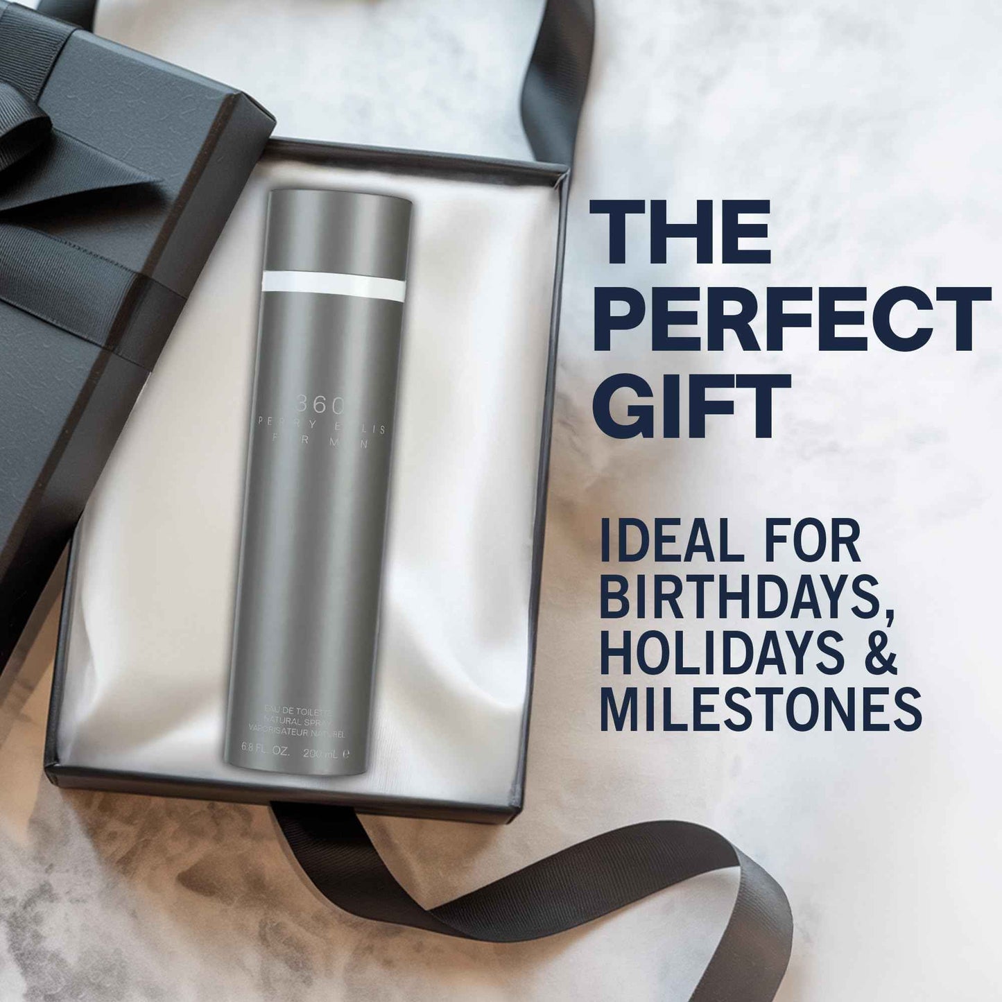 360 by Perry Ellis for Men - 6.8 Fl Oz EDT Spray , Blue