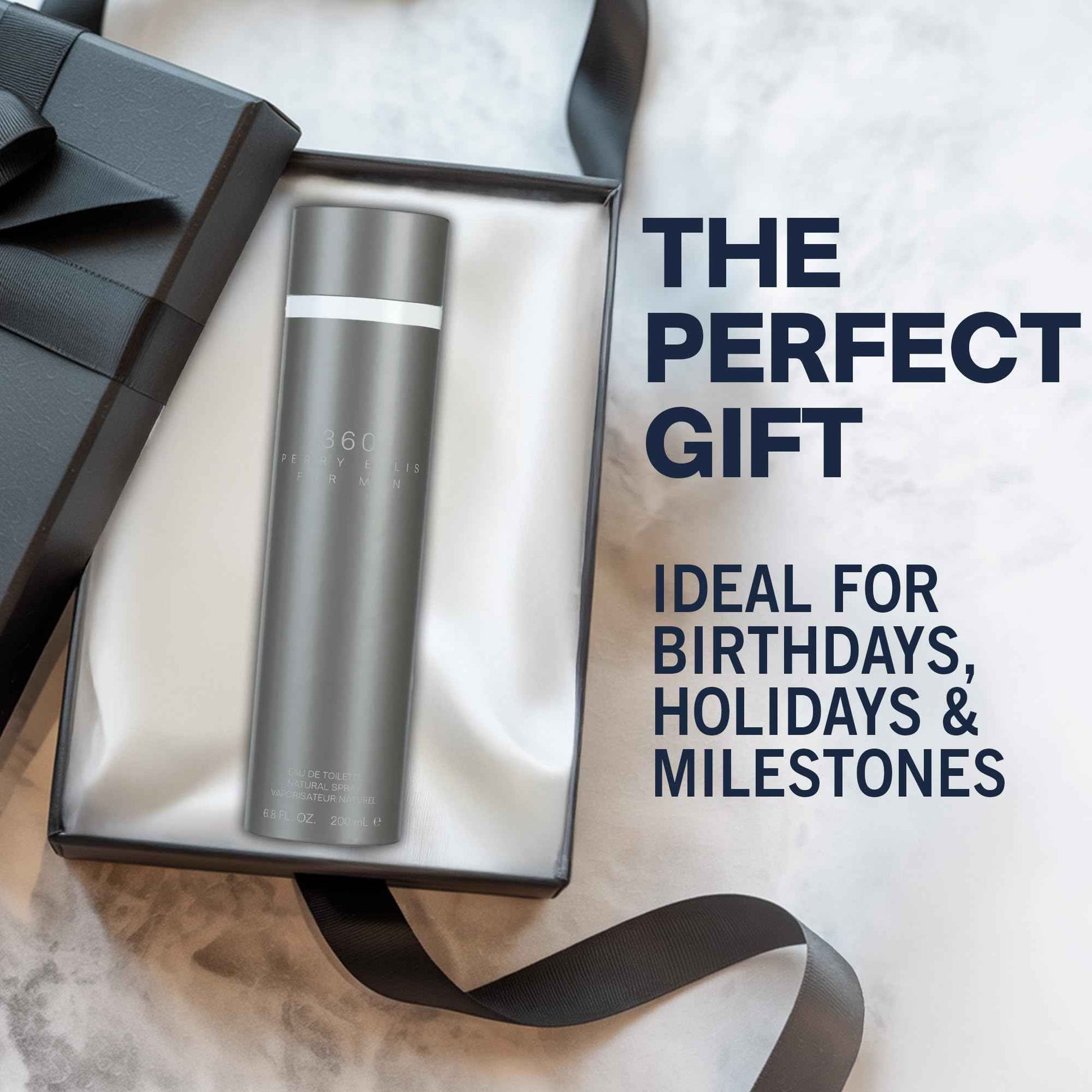 360 by Perry Ellis for Men - 6.8 Fl Oz EDT Spray , Blue