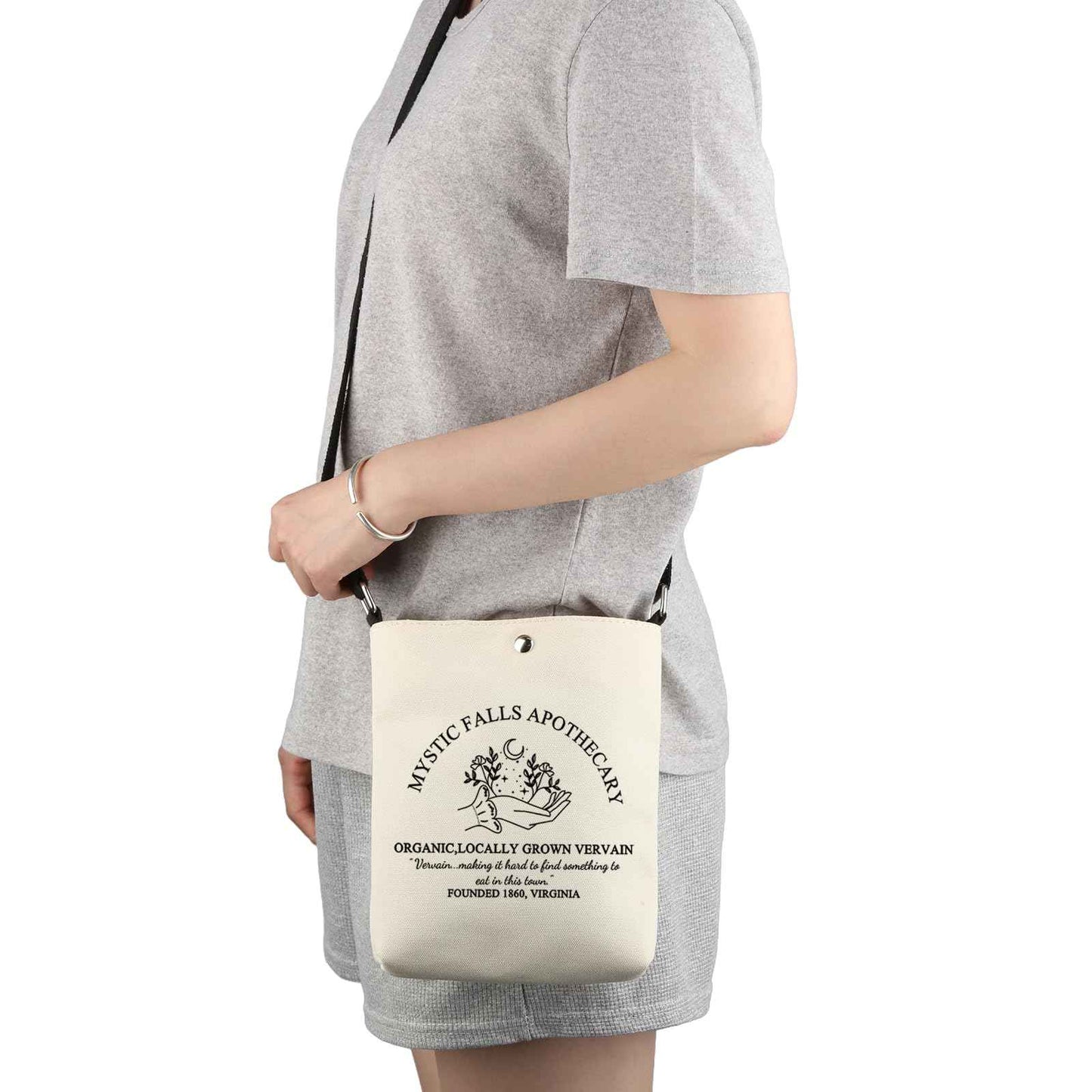 G2TUP Vampire TV Show Inspired Gift Vampire B-rothers Tote Bag Stefan Handbag Vampire Merch Fans