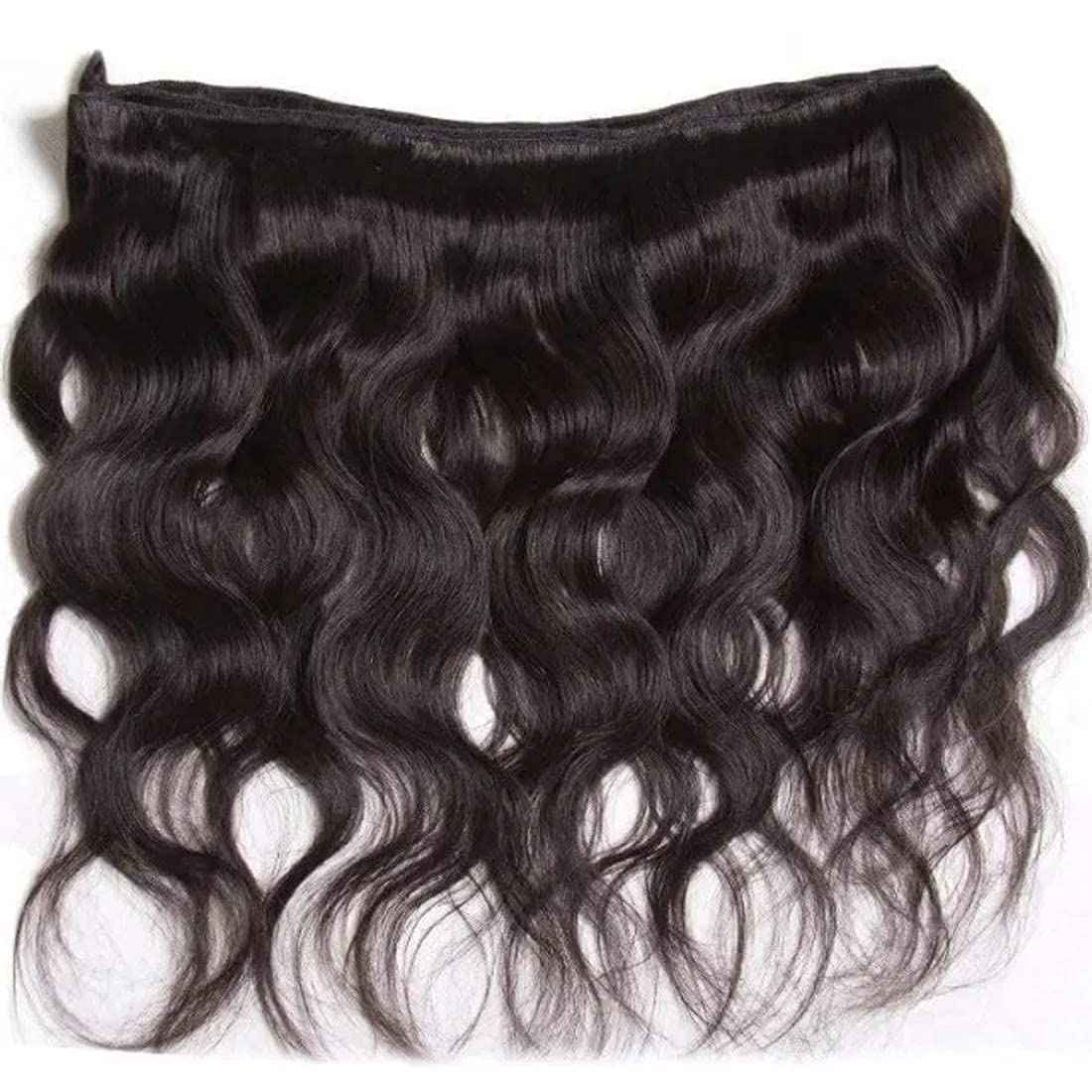 UNICE 10A Malaysian Body Wave Virgin Hair 1 Bundle, Raw Unprocessed 100% Virgin Human Hair Weave 100g/pc Natural Color 12inch