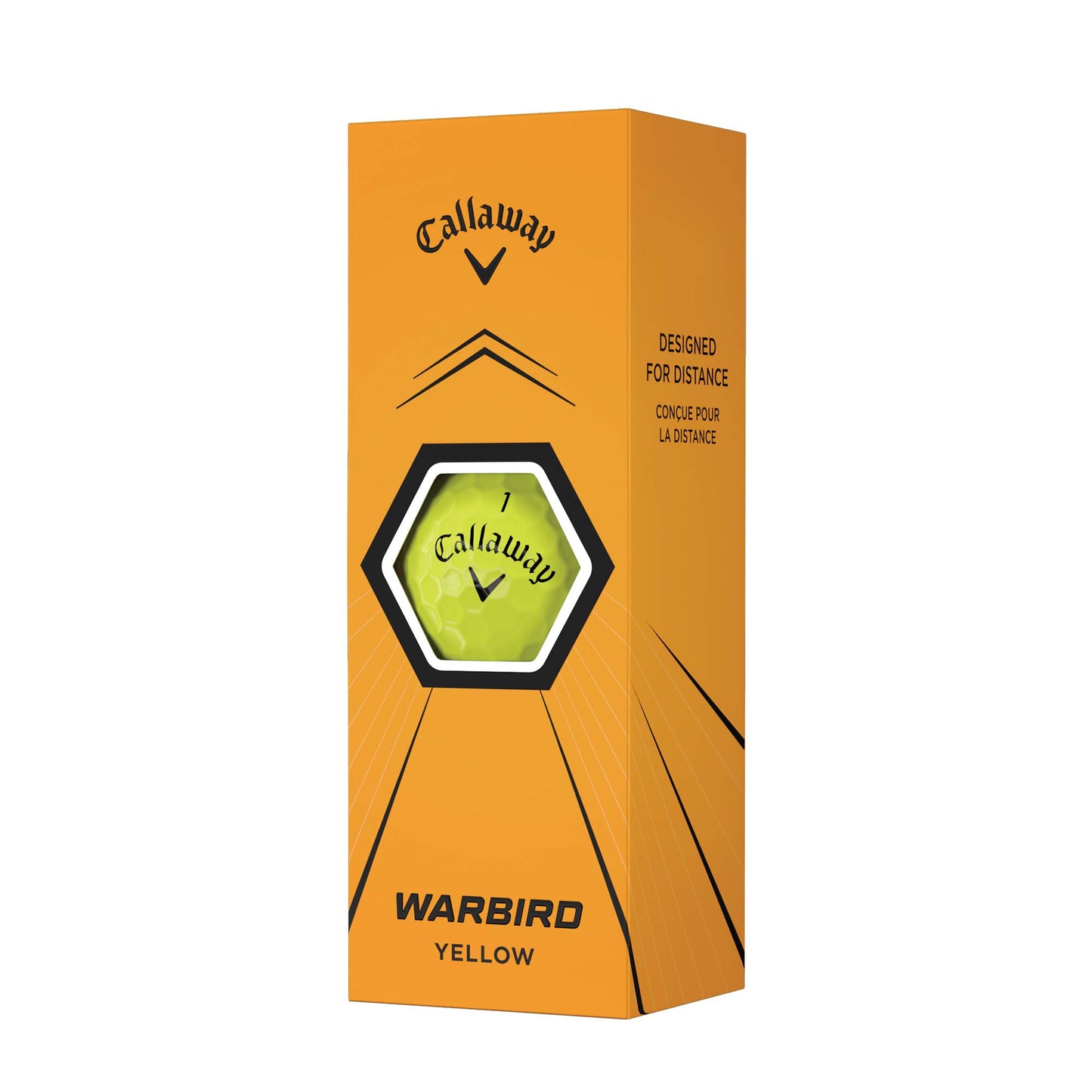 Callaway Golf 2021 Warbird Golf Balls, Yellow