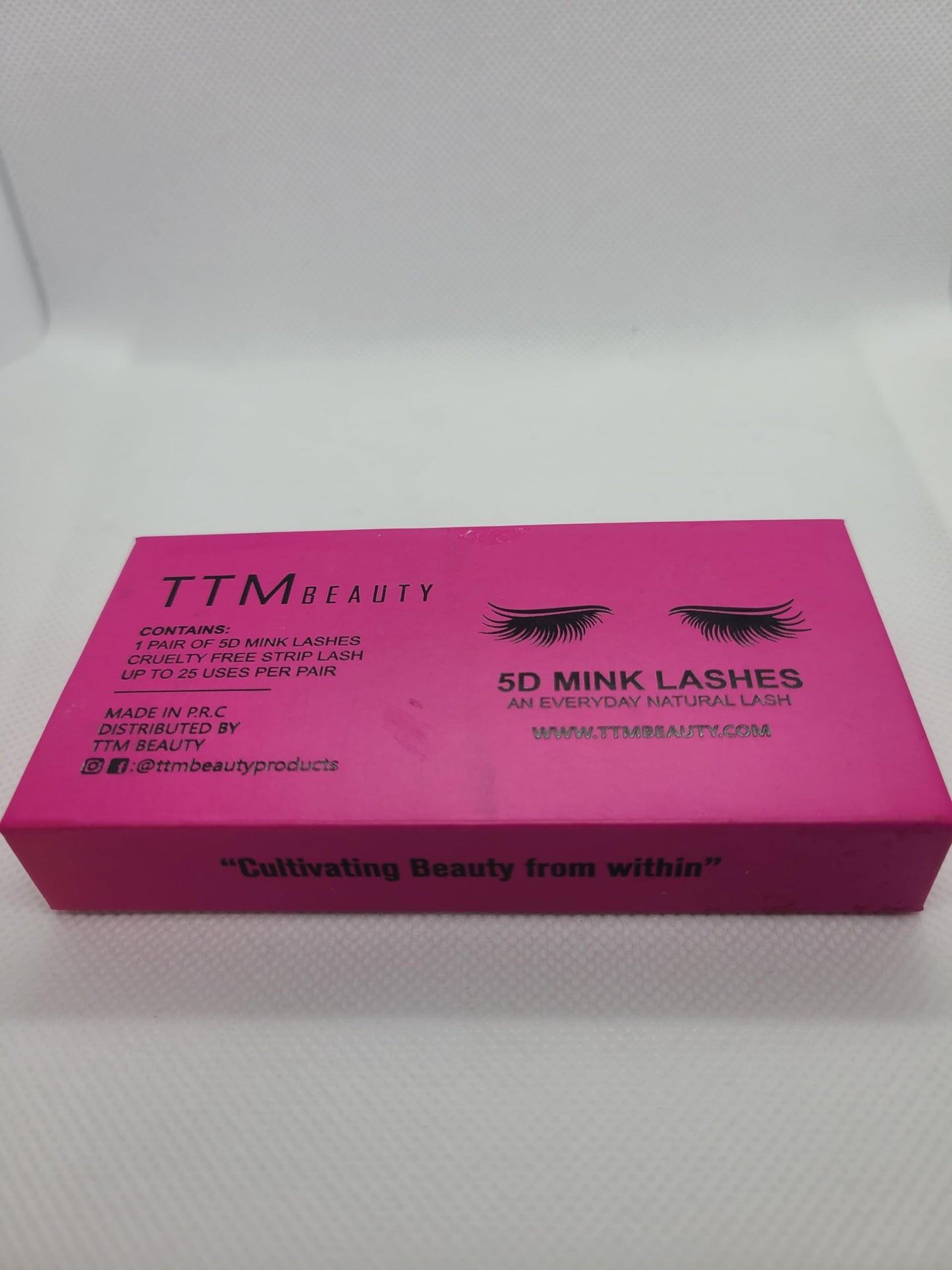 TTM BEAUTY 5D Mink Eyelashes (1 set) (MP06)