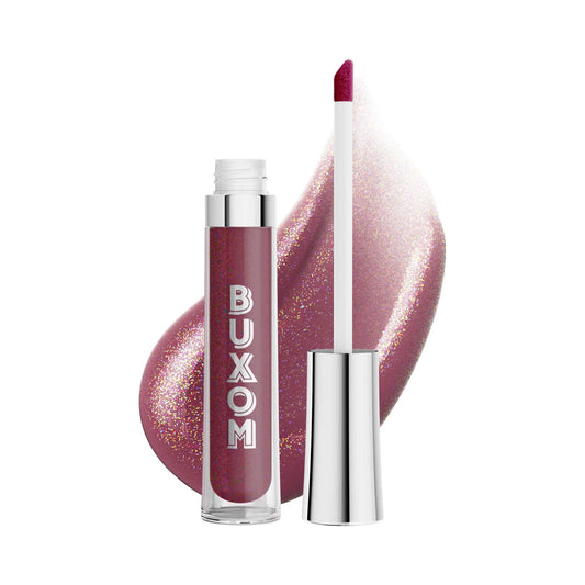 Buxom Full-On Plumping Lip Polish, Tinted Lip Plumper Gloss, Plumping Formula with Peptides & Vitamin E, Moisturizing Lip Plumping Gloss, Reds, Mauves & Reds