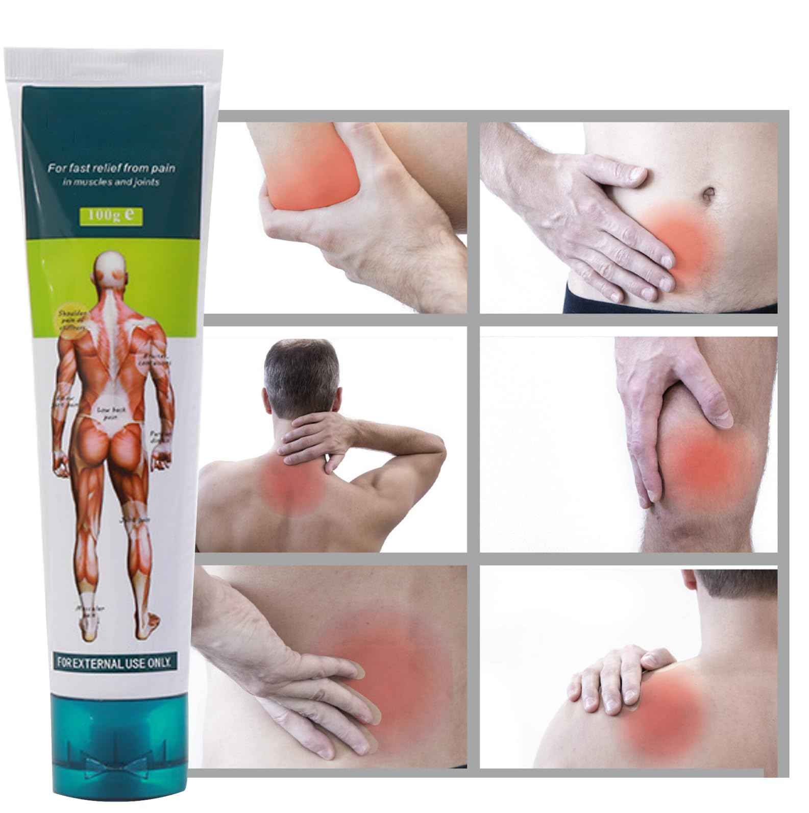 CapsaCare Neuropathy Cream, Nerve Relief Cream, Deeply Moisturizes Skin, Suitable for Feet, Hands, Legs, Muscles, Joints, and Waist
