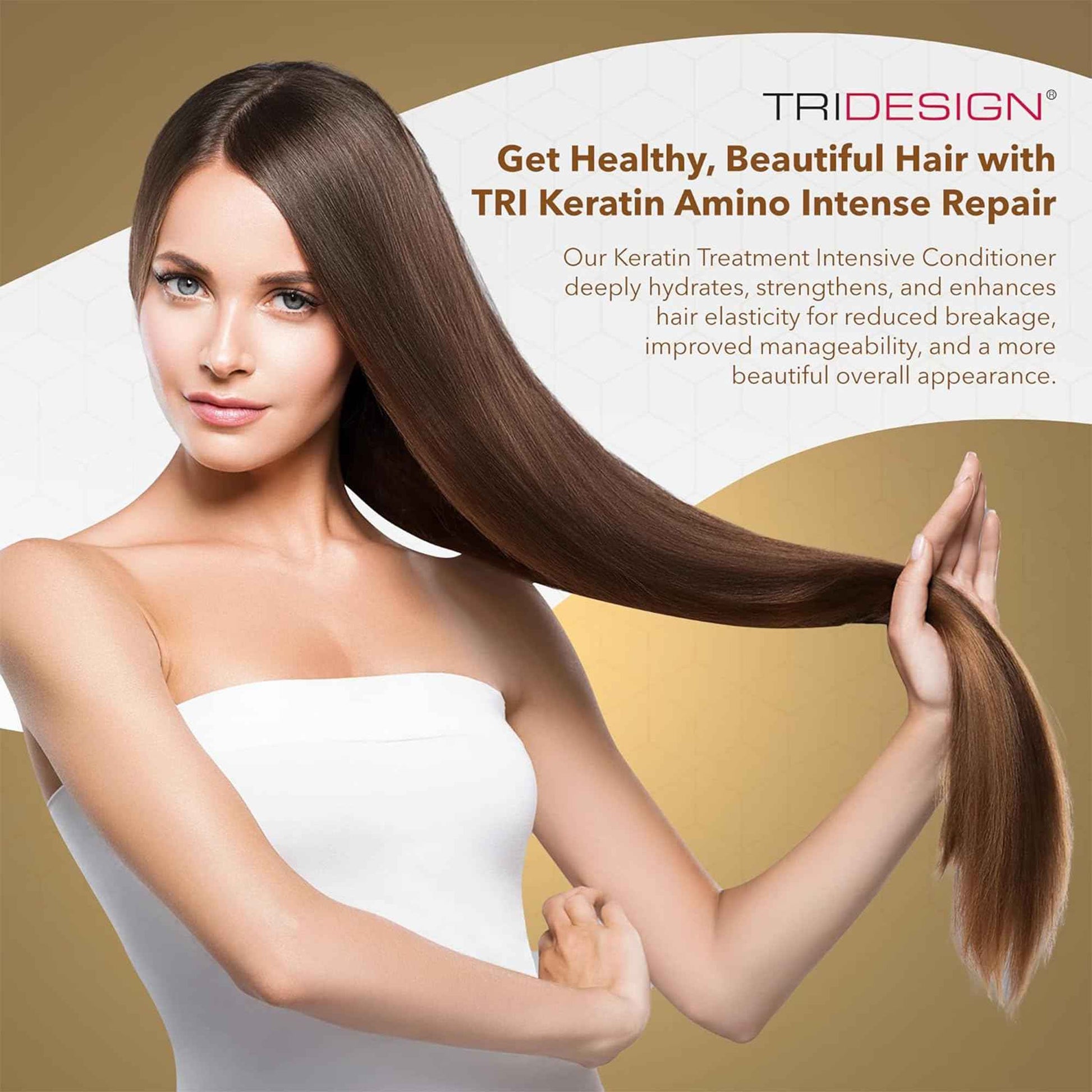 Tri Keratin Amino Intense Repair, 6 Fluid Ounce (Pack of 2)