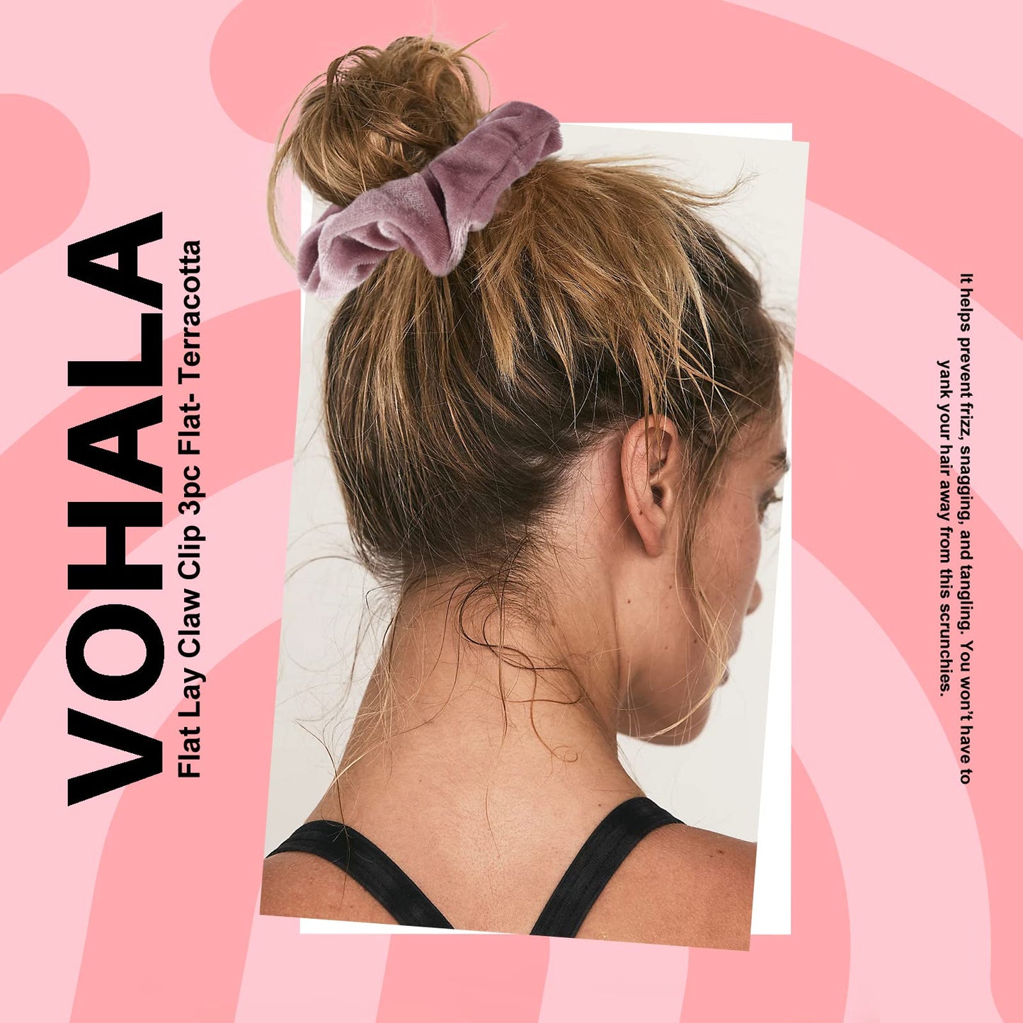 Vohala 12Pcs Hair Ties Hair Scrunchies Premium Velvet Scrunchy Elastic Hair Bands for Girls, Women Hair Accessories (Velvet 12pcs)