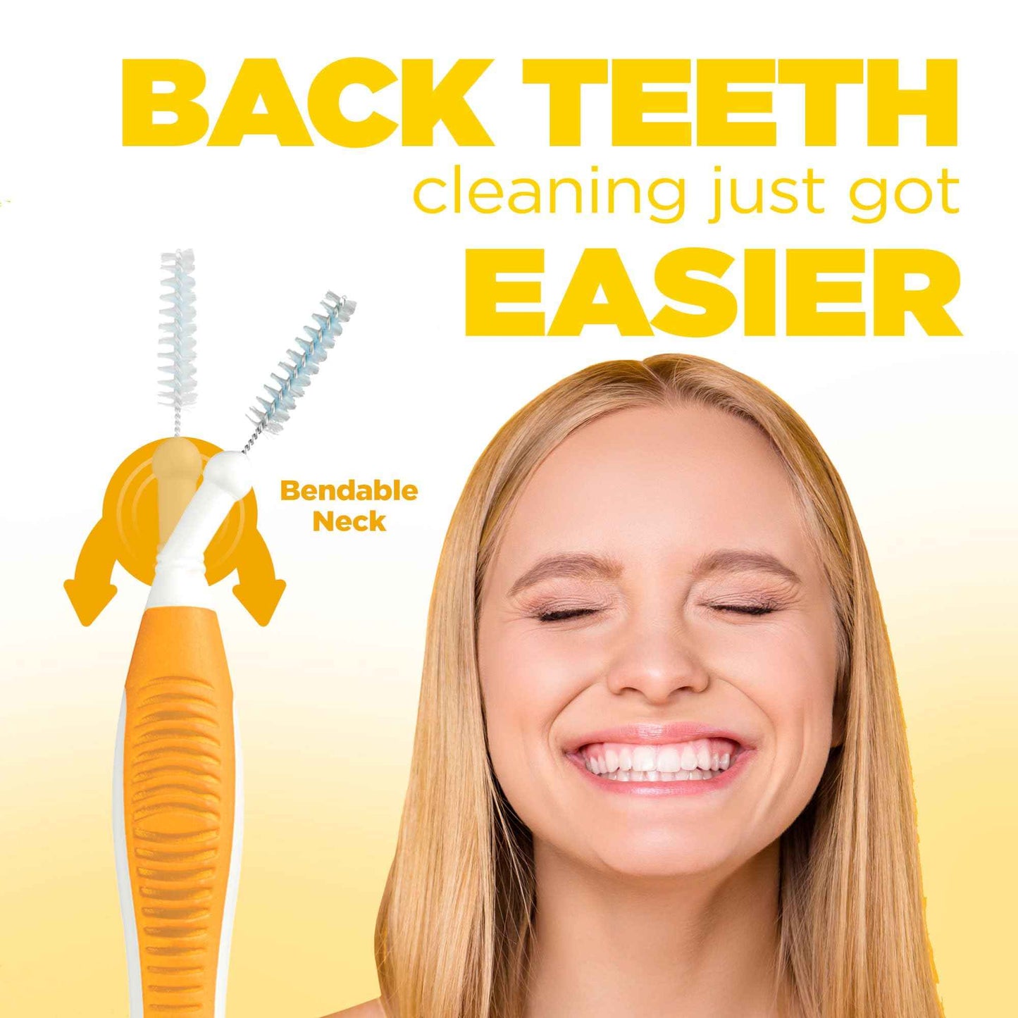 GUM Proxabrush Go-Betweens Interdental Brushes, Ultra Tight, Plaque Removal, 10 Count (Pack of 2)