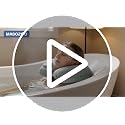 Inflatable Neck Pillow for Travel & Bath - U-Shaped Support