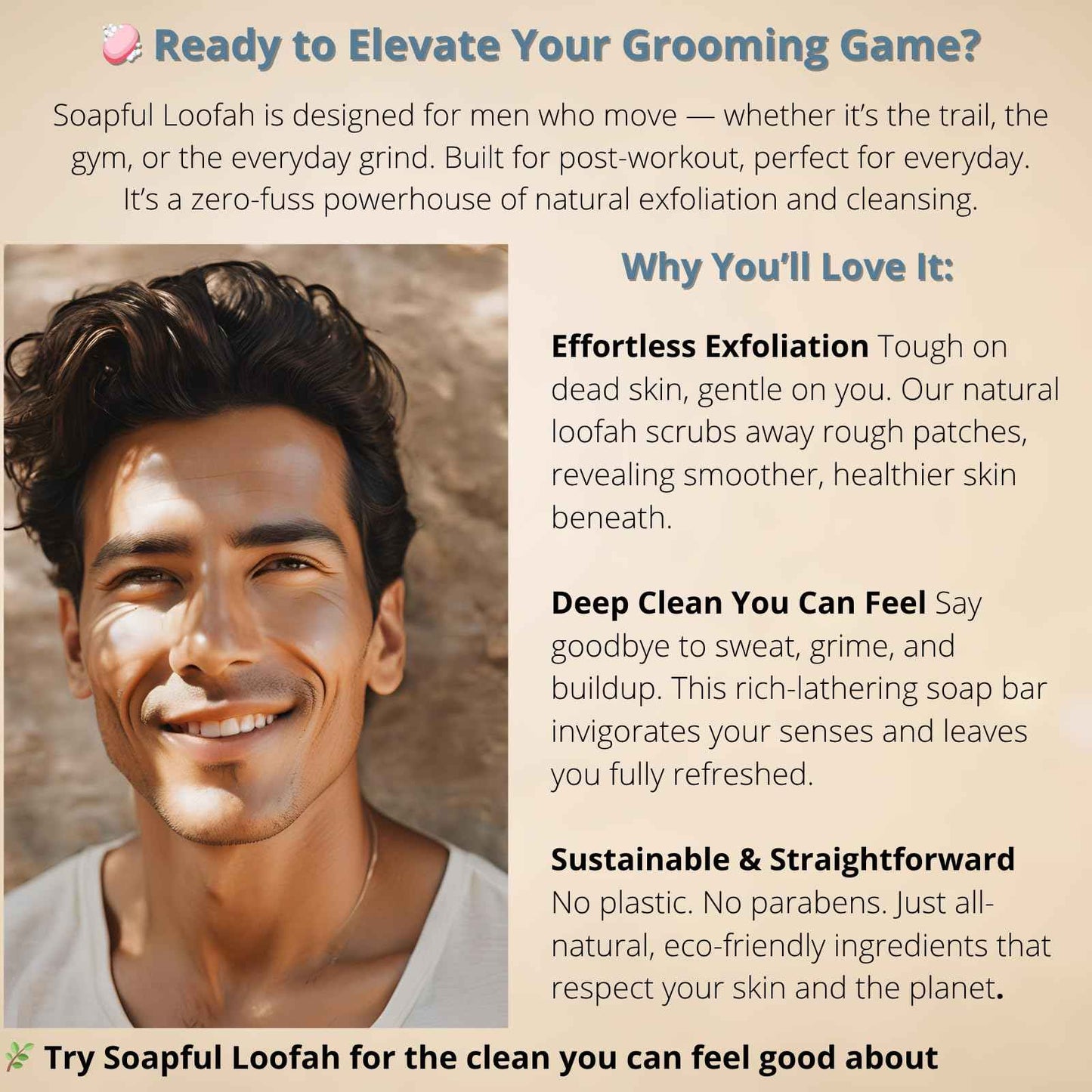 Soap Bar Loofah| Natural Loofah Sponge | Loofah Exfoliating Body Scrubber | 9-12 0z of Plumeria Scented Artisanal Handmade Natural loofah soap in a Disposable Shower Loofah