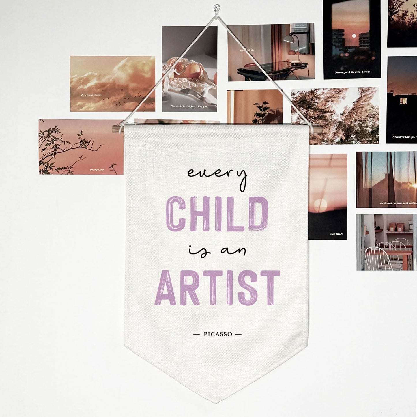 Every Child is an Artist Wall Hanging Banner Children Artwork Display Decor Classoom Decor