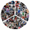 150 Unique Horror Stickers Pack - Waterproof Vinyl Decals for Gifts