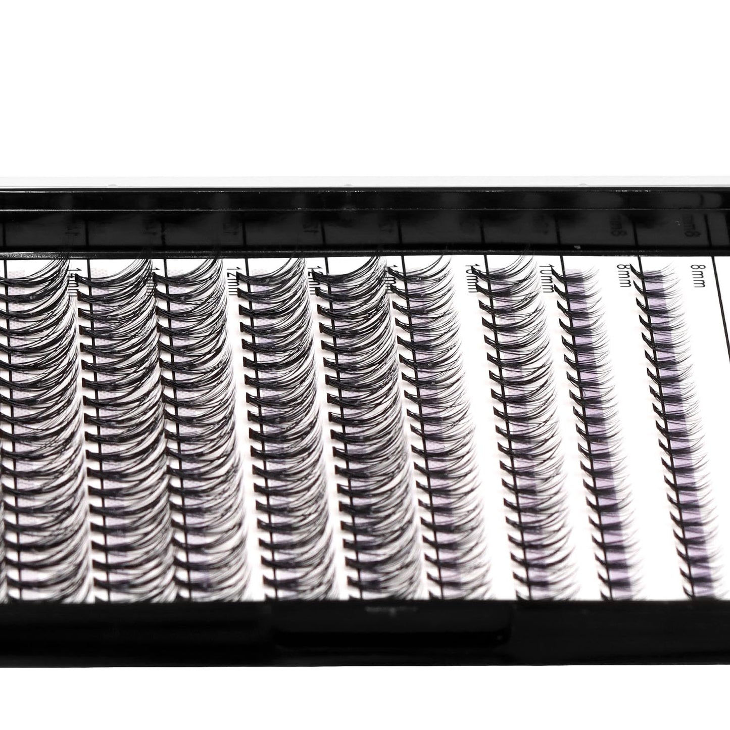 Vayator Large Tray 220 Cluster/Box Eyelashes 0.07 Thickness Eyelashes Individual Eyelash False Eyelashes Extension Eyelash 10D/20D/40D/50D Eyelash (20RR-8-10-12-14mm Mixed）