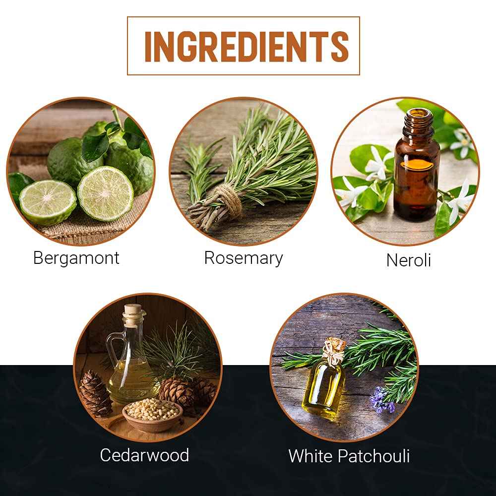 Woody's Cologne for Men - Refreshing & Long-Lasting Fragrance Scent, Masculine Citrus Notes, Men's Cologne for Everyday Wear, 3.4 fl oz