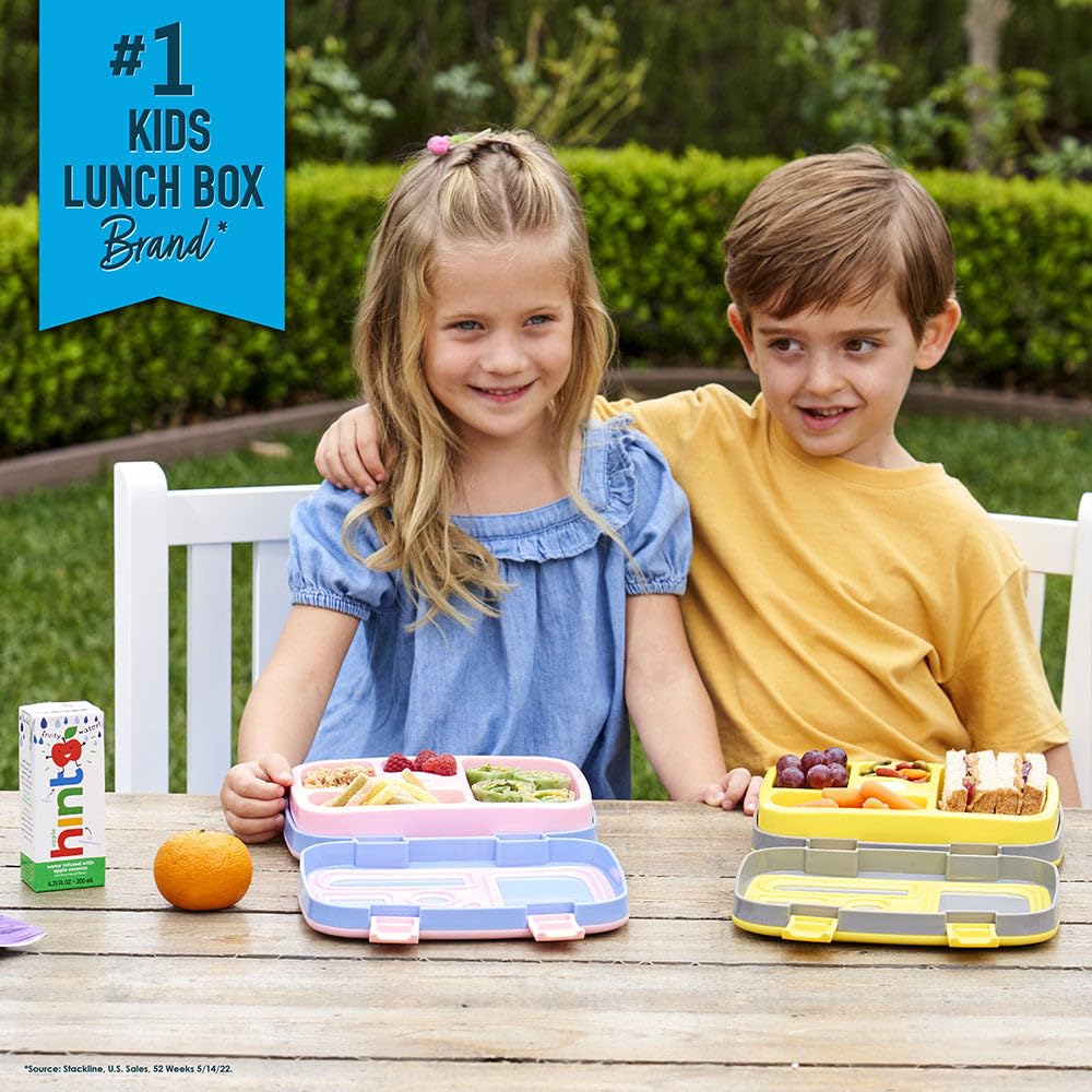 Bentgo Kids Prints Leak-Proof, 5-Compartment Bento-Style Kids Lunch Box - Ideal Portion Sizes for Ages 3 to 7 - BPA-Free, Dishwasher Safe, Food-Safe Materials (Camouflage)