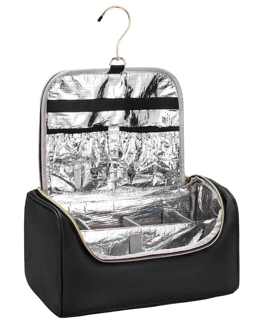 Hair Tools Travel Bag Large Capacity Wide-open Pouch, Hair Accessories Organizer for Flat Irons, Straighteners, Curling Iron,Travel Essentials for Women