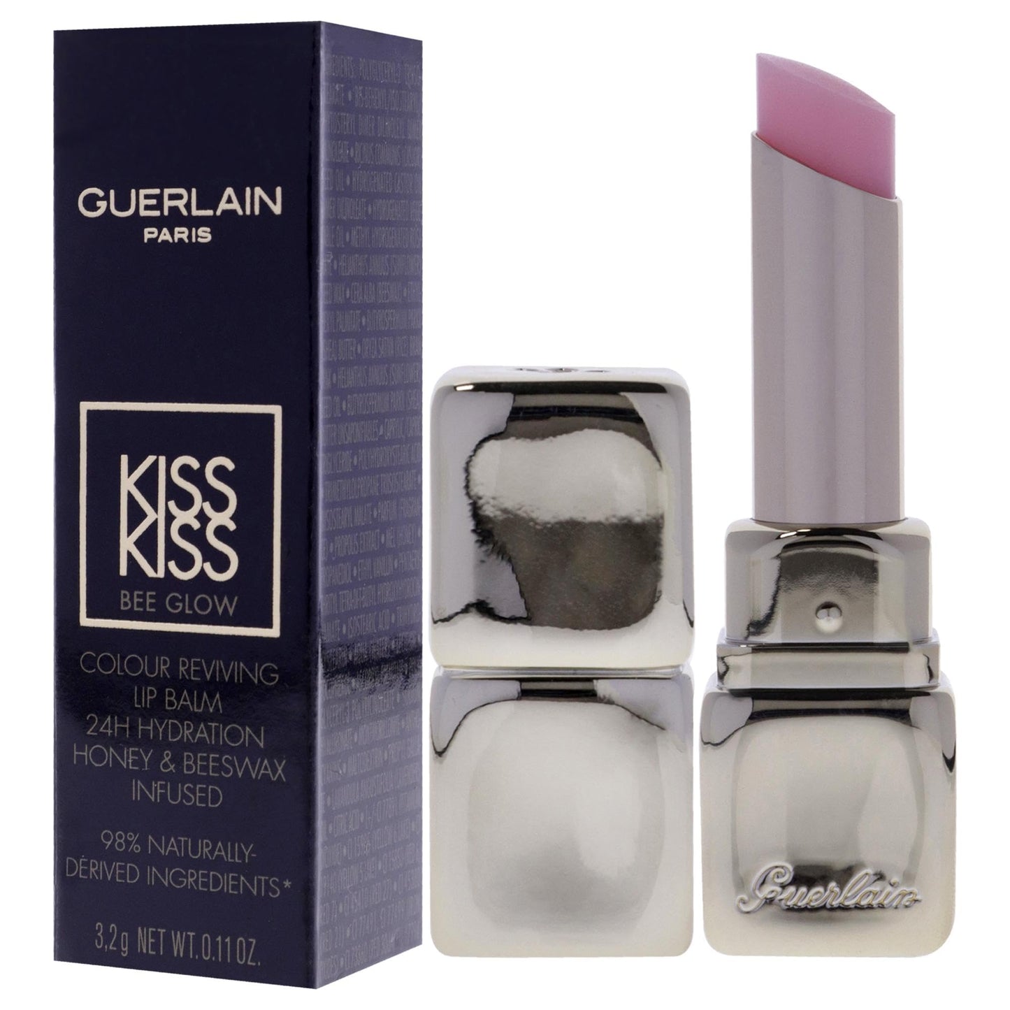 Kiss Kiss Bee Glow Lip Blam - 258 Rose Glow by Guerlain for Women - 0.11 oz Lip Balm