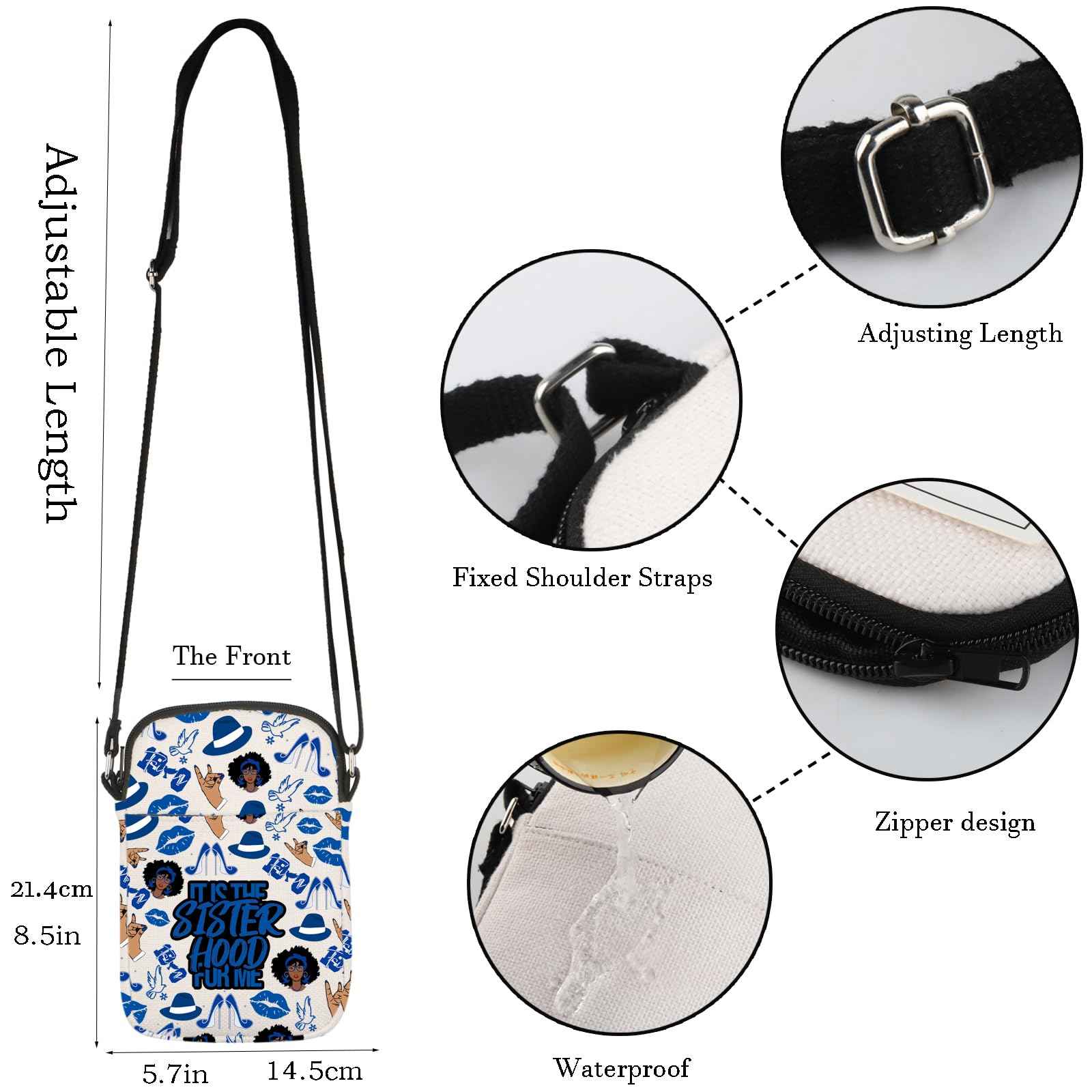 WCGXKO Sorority Gift Messenger Bag (FOR ME 20 CR)