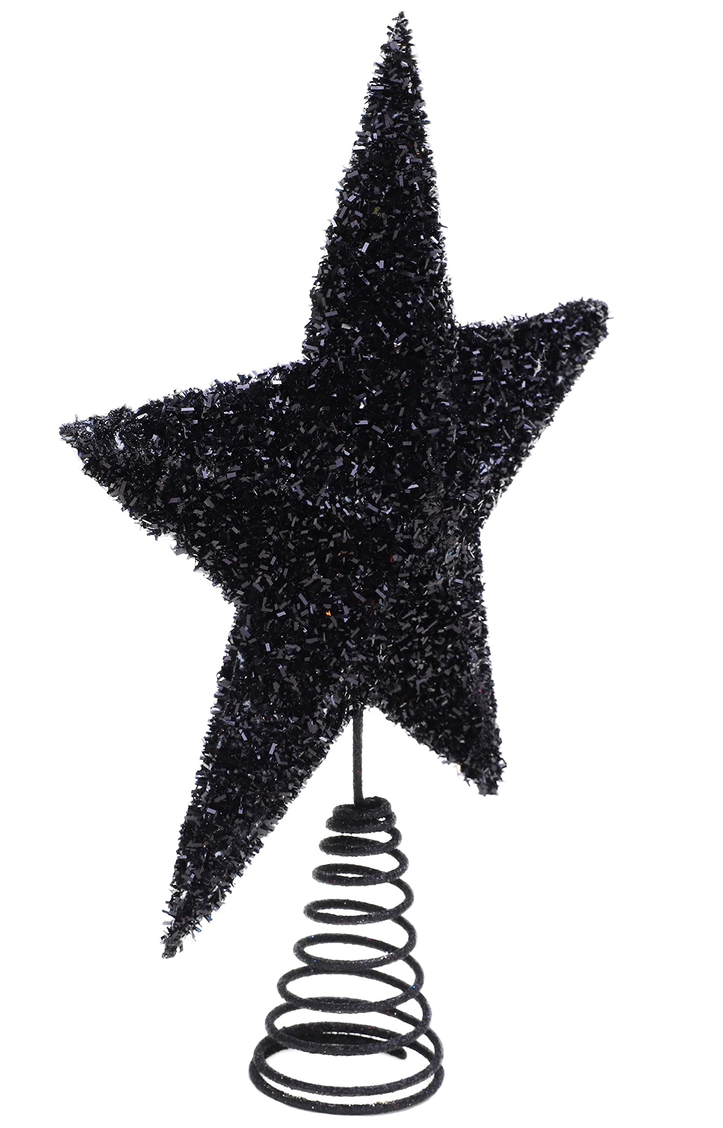 Christmas Concepts® 11 '' Sparkling Tree Top Star - Luxurious Christmas Decorations (Black)